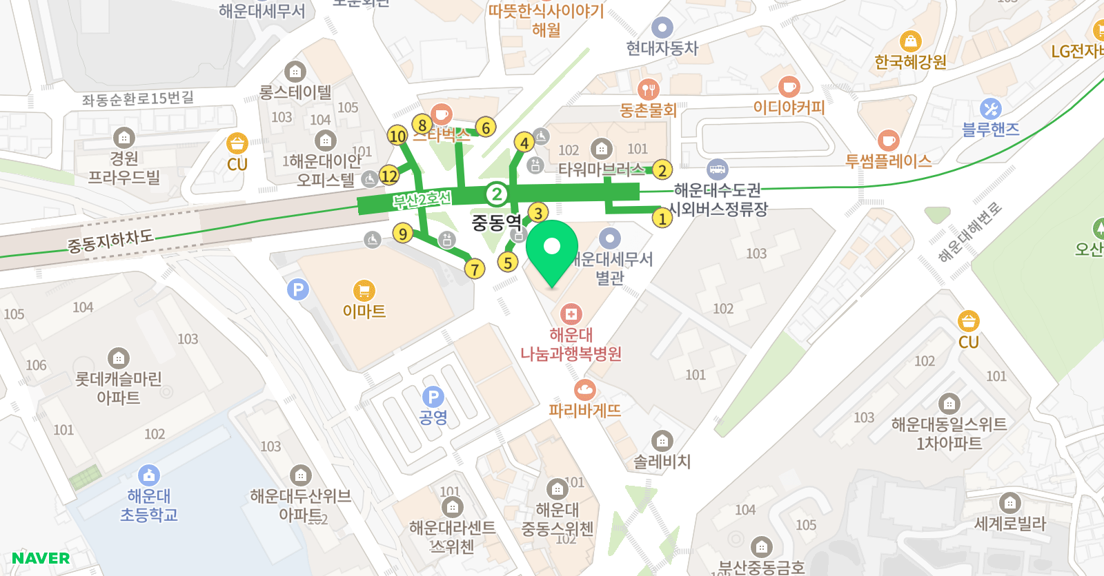 윤소정 어학원 위치