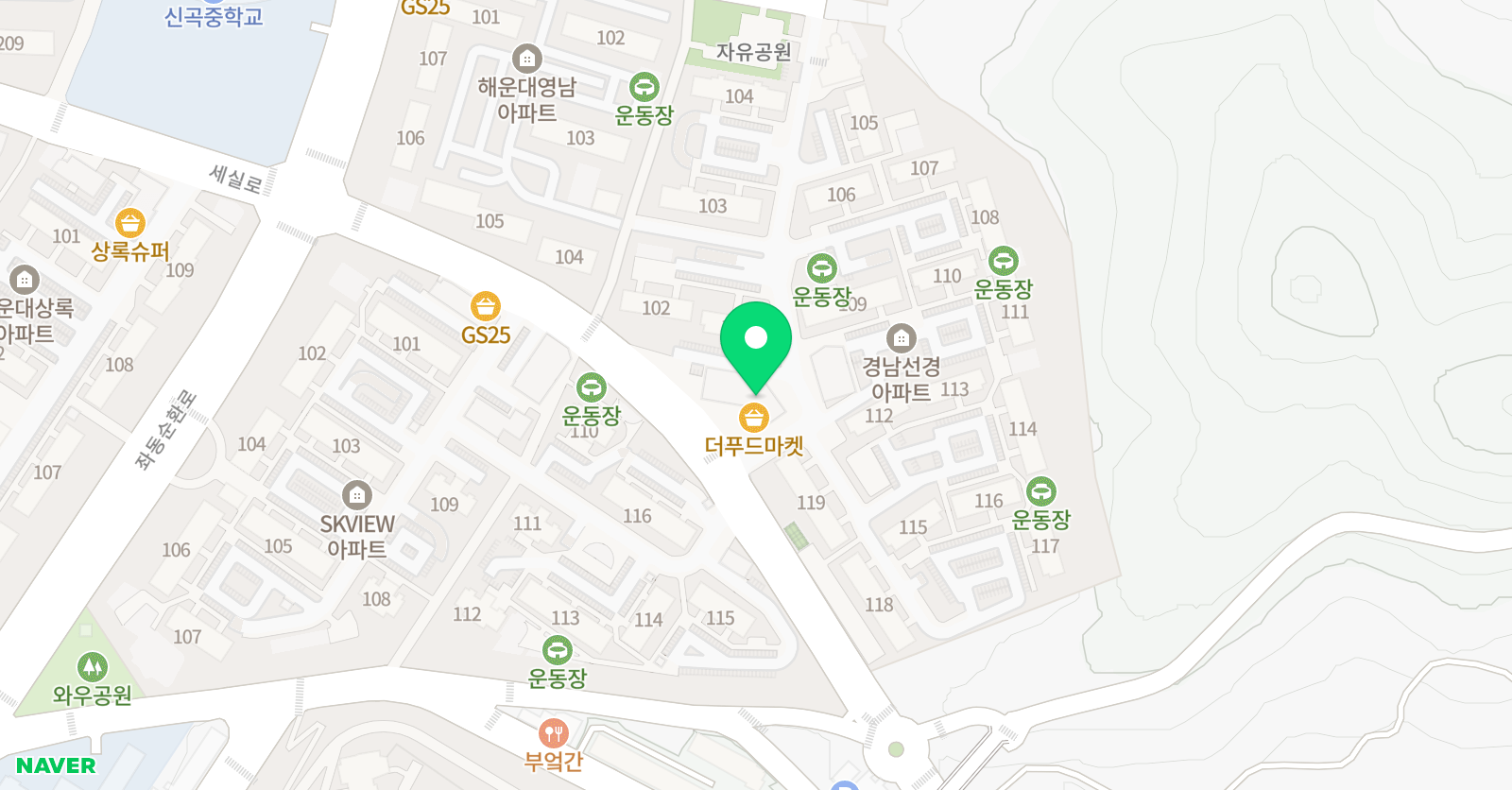 힘쎈 수학교실 위치