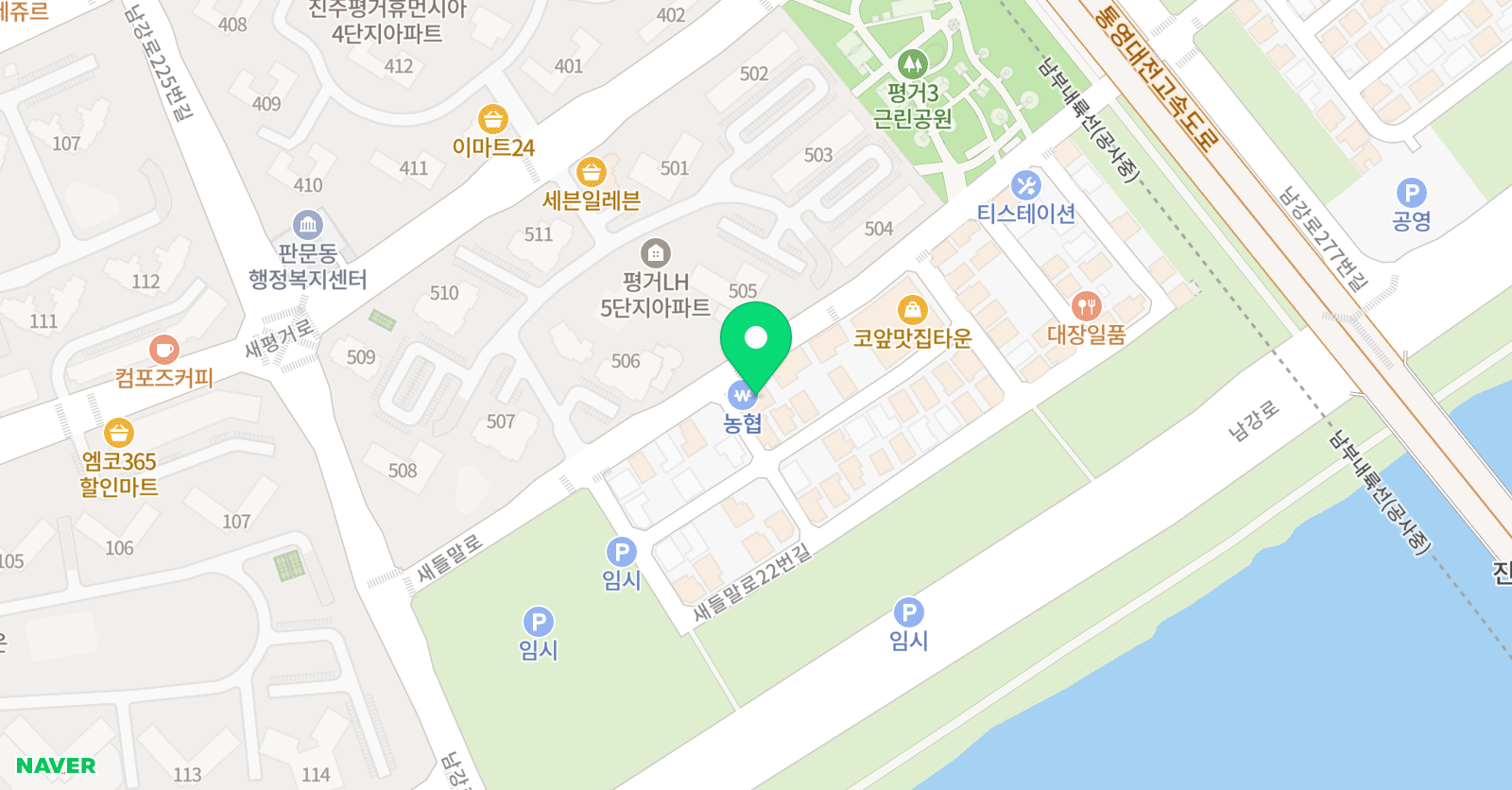 빨간펜 수학의달인 진주서진점 위치