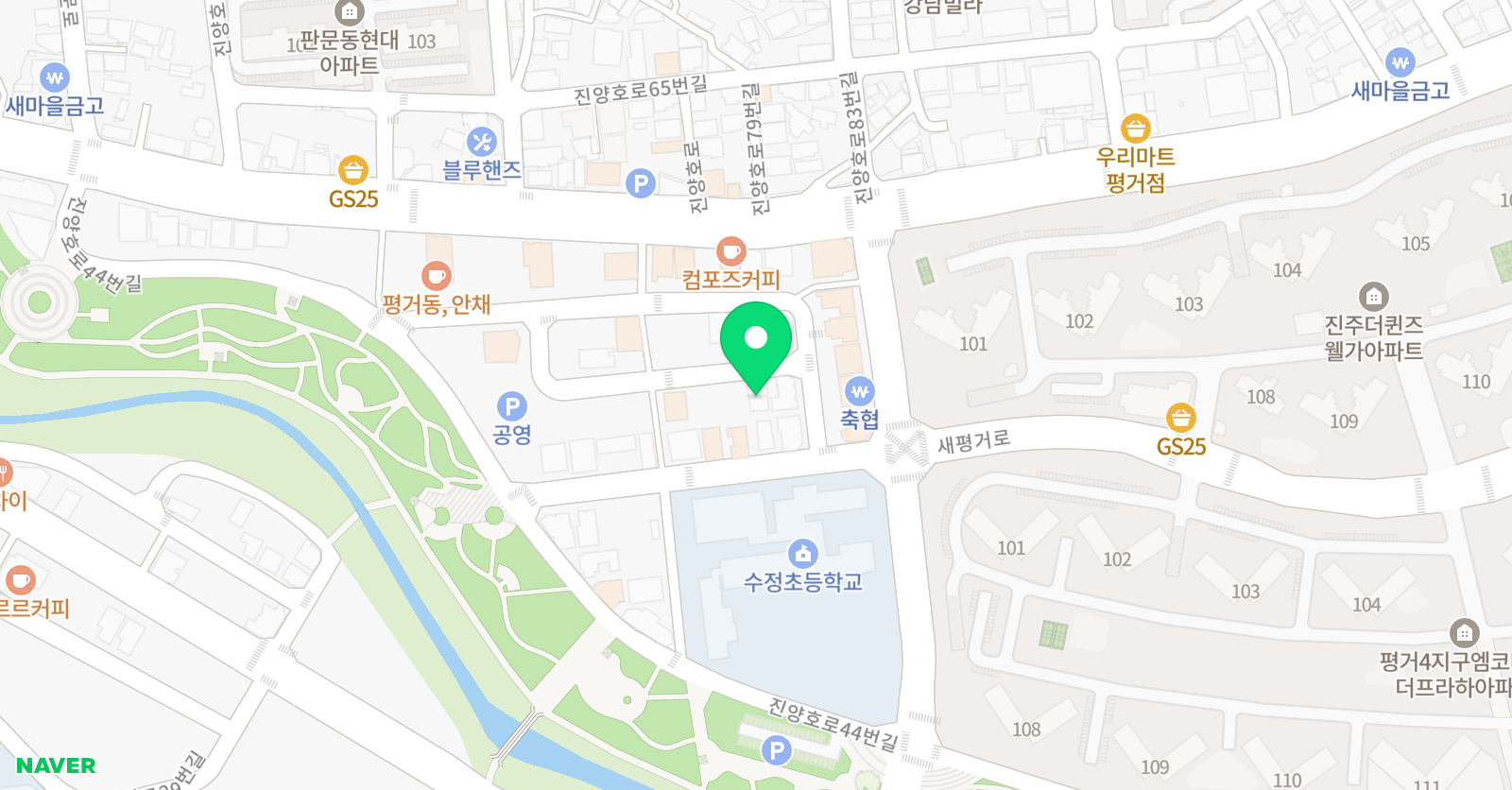 아뜨로움 미술학원 위치