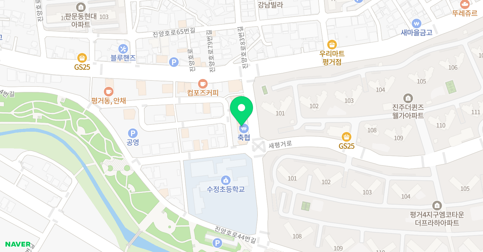홍익허보름 미술학원 위치