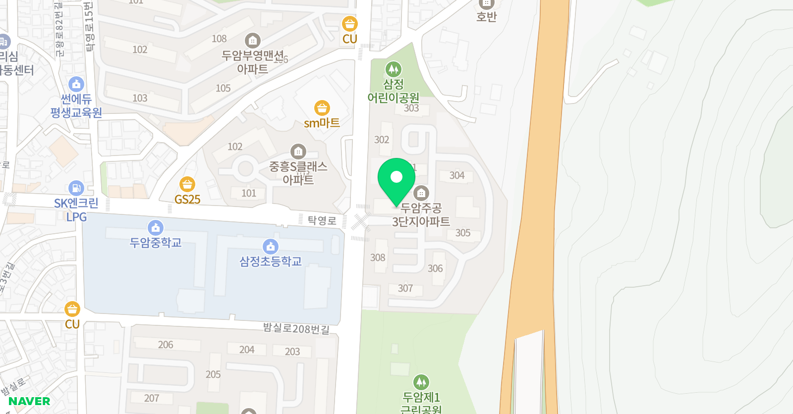 동성 수학교습소 위치