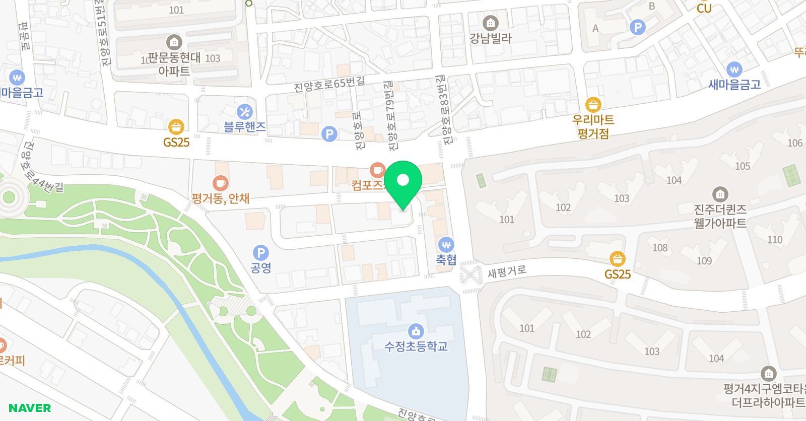 하이탑 과학수학학원 위치