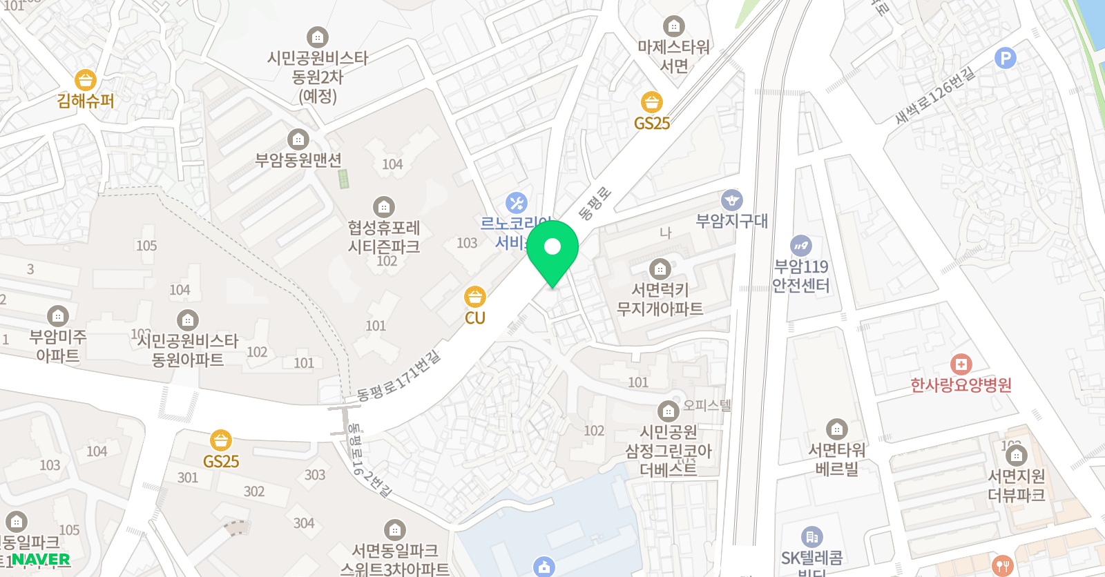 매쓰폴 수학전문학원 위치