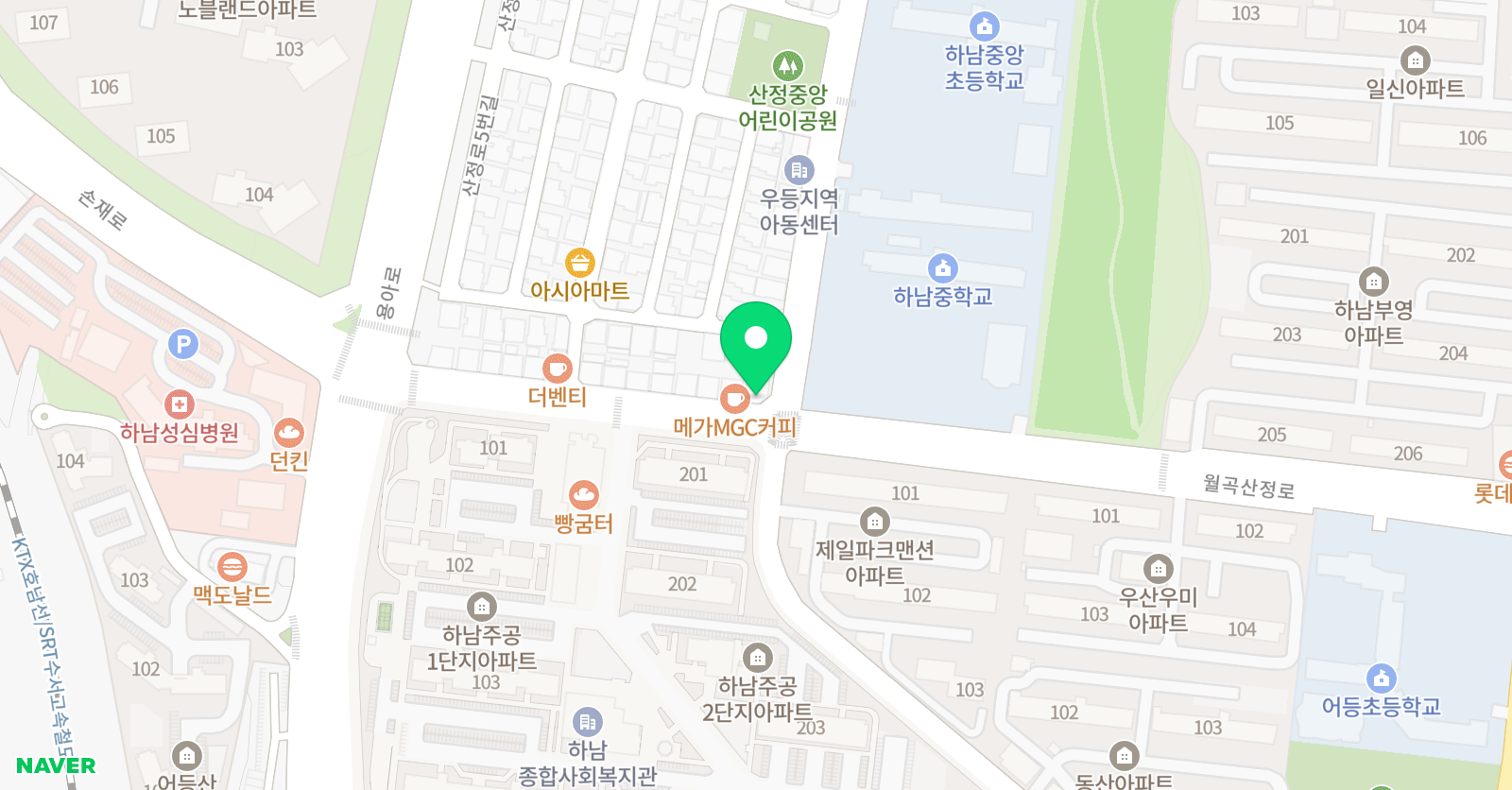 이듀스 영수전문 학원 위치