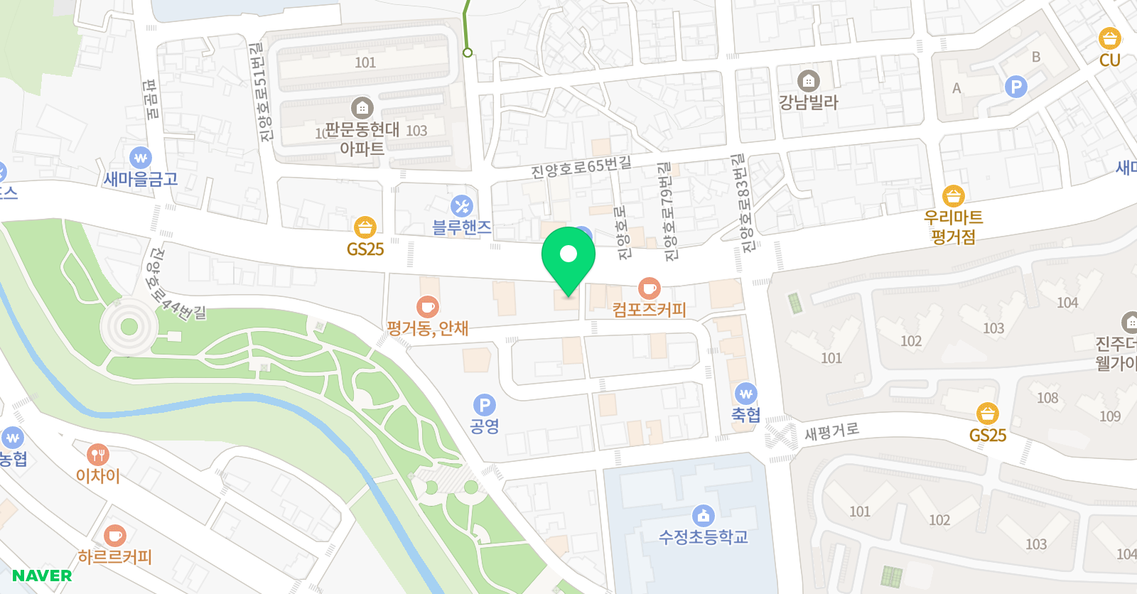 하이매쓰수학학원 위치