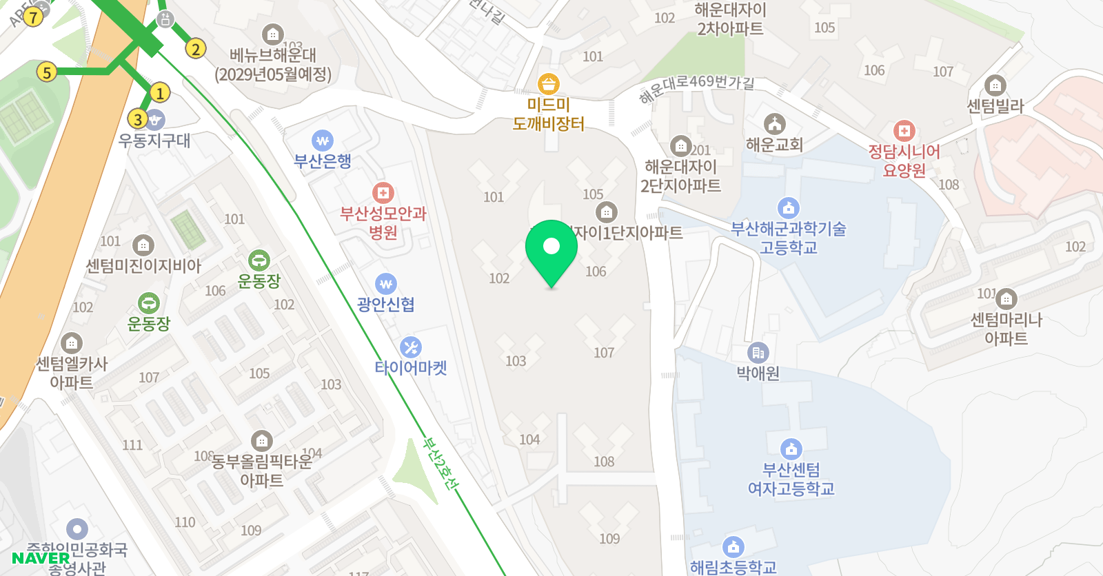 쥴리쌤 영어 학원 위치