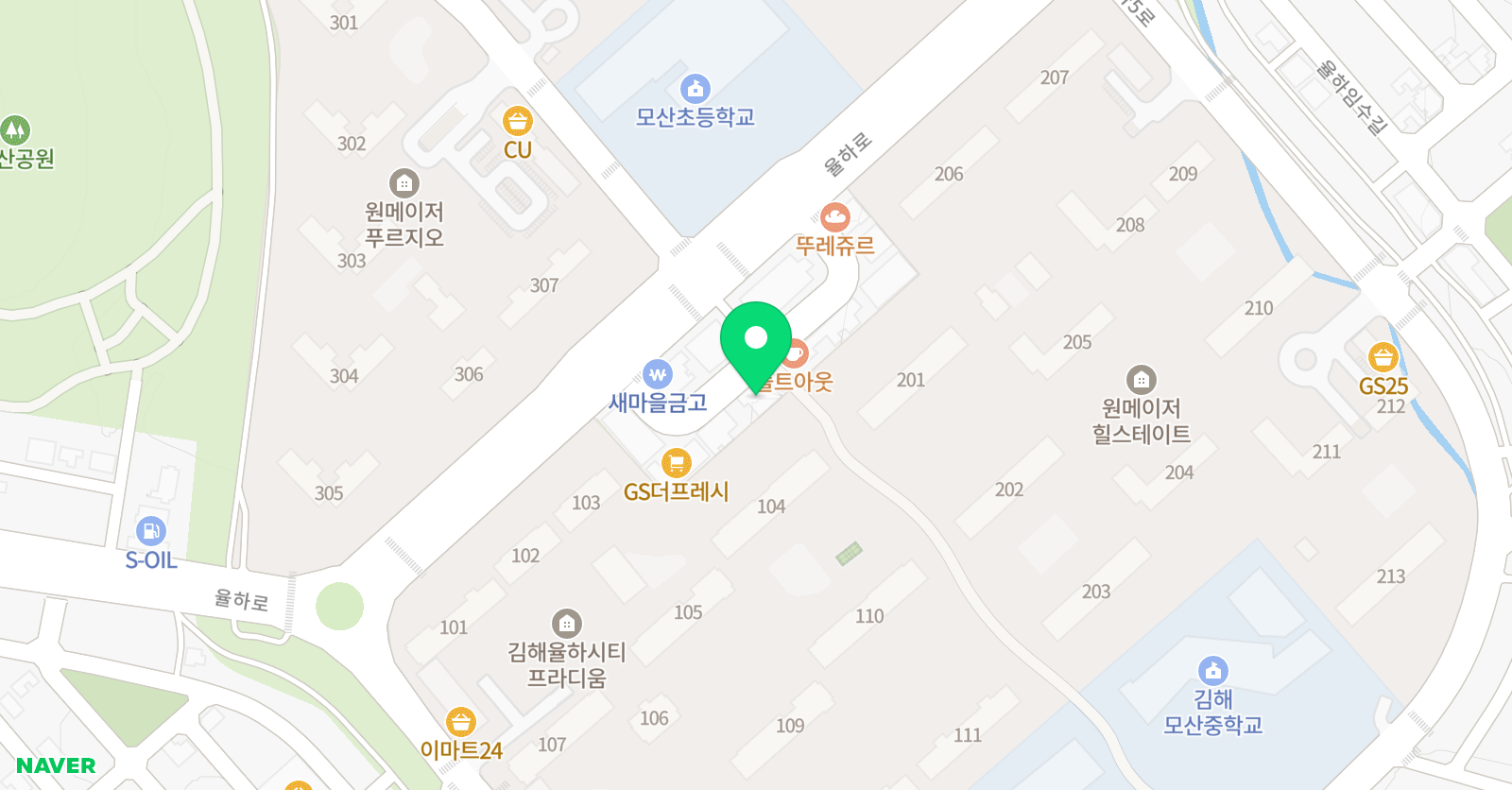 잉글리시아이 프리미엄어학원 위치