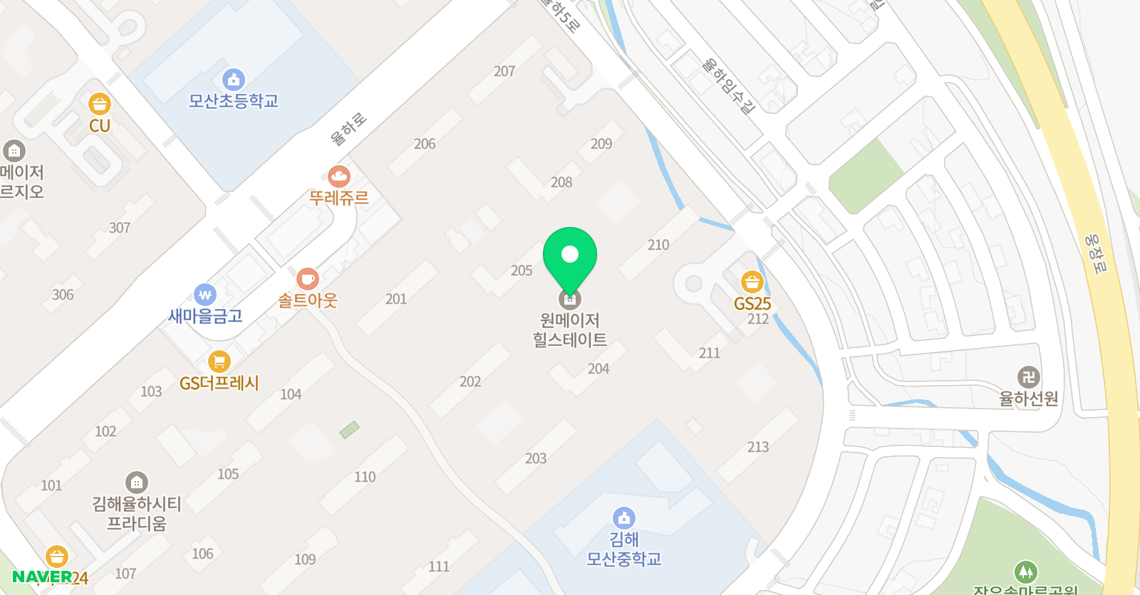 원아트 미술학원 위치