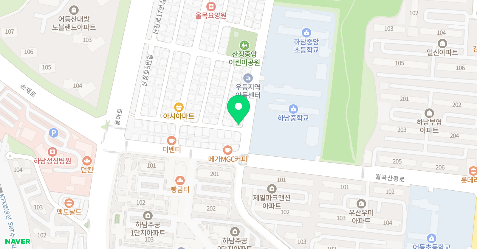 이룸 학원 위치