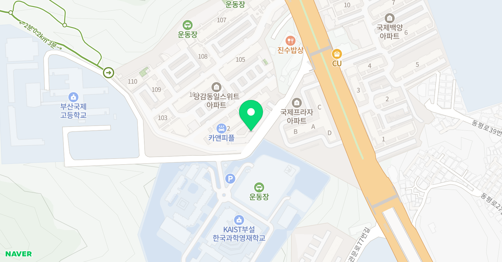 아트앤피아노 음악교습소 위치