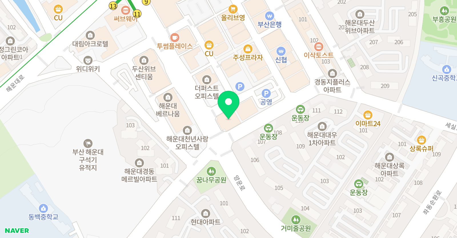 샤갈 미술학원 위치