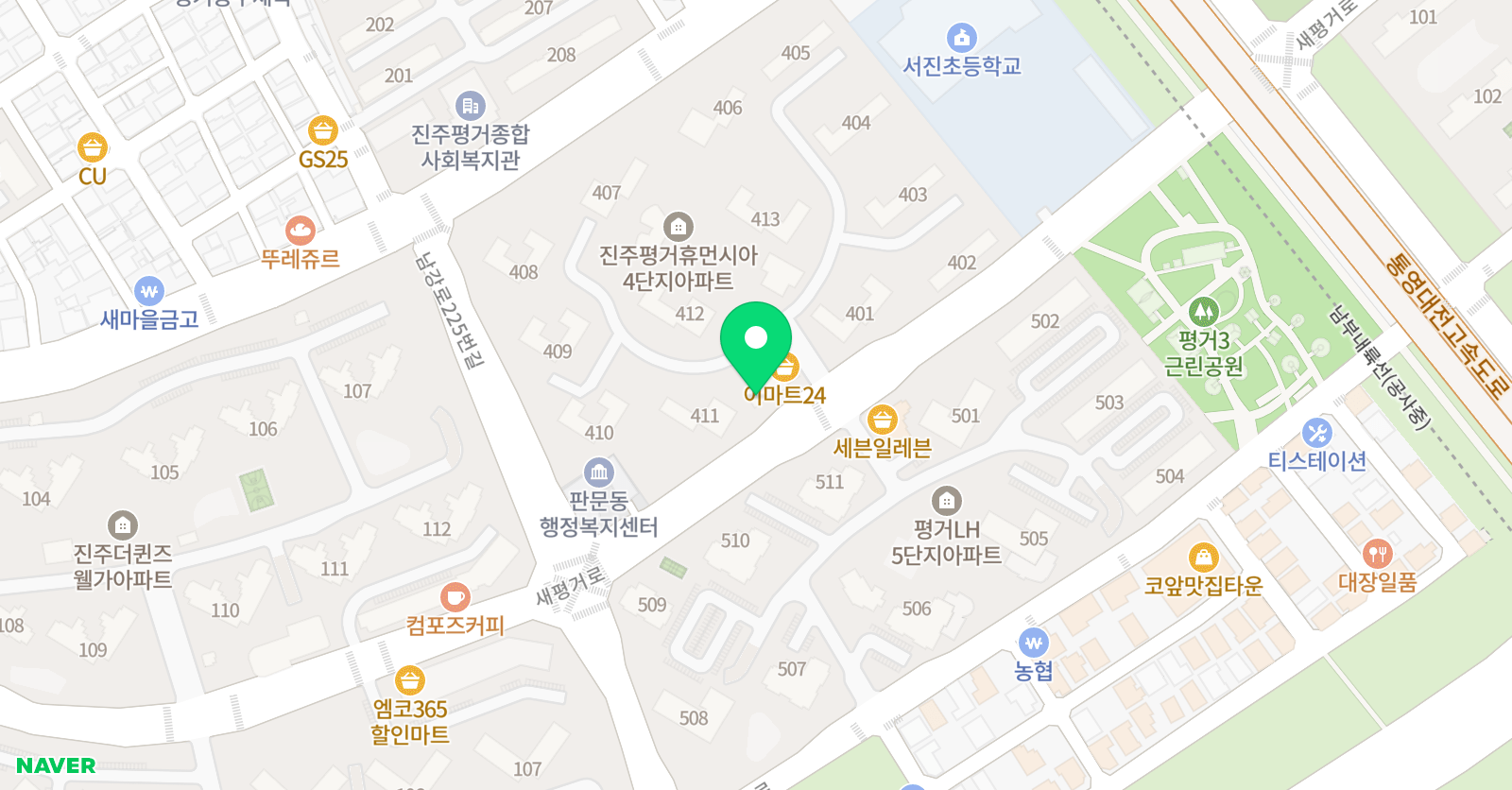 피움 수학학원 위치
