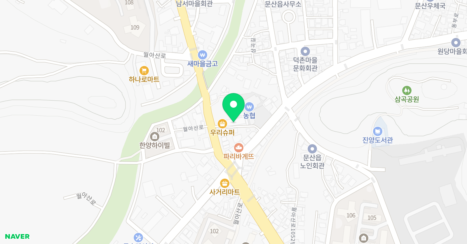 MTA 태권도 문산점 진주 위치