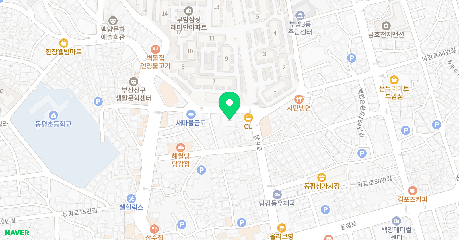 마인드 영어학원 위치