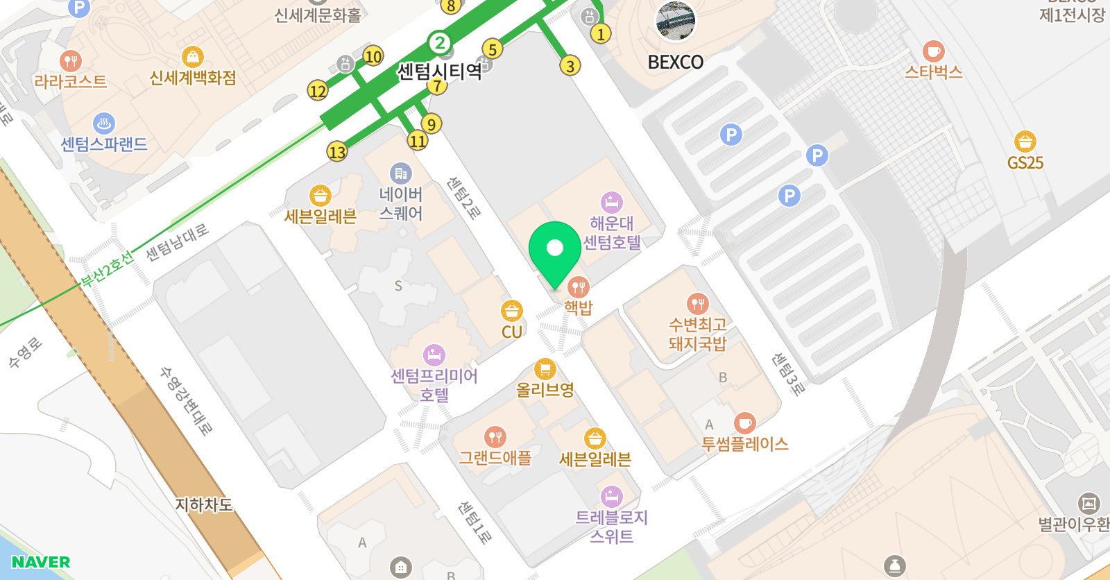 리드101 부산점 위치