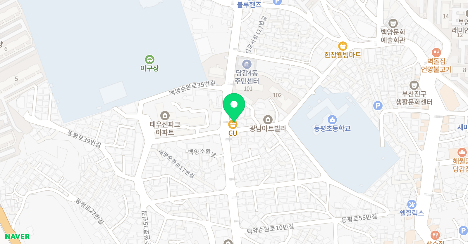 올빡 쎈 수학학원 위치