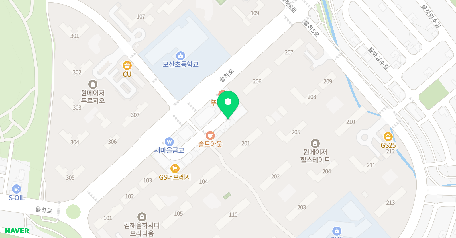 그랑아트LAB 미술학원 위치