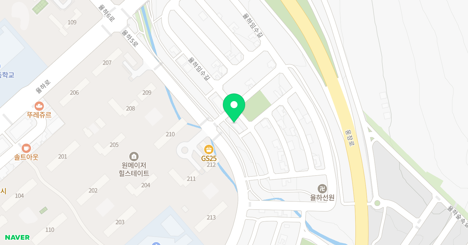 고려대위키즈 스포츠N 정관장 태권도장 위치