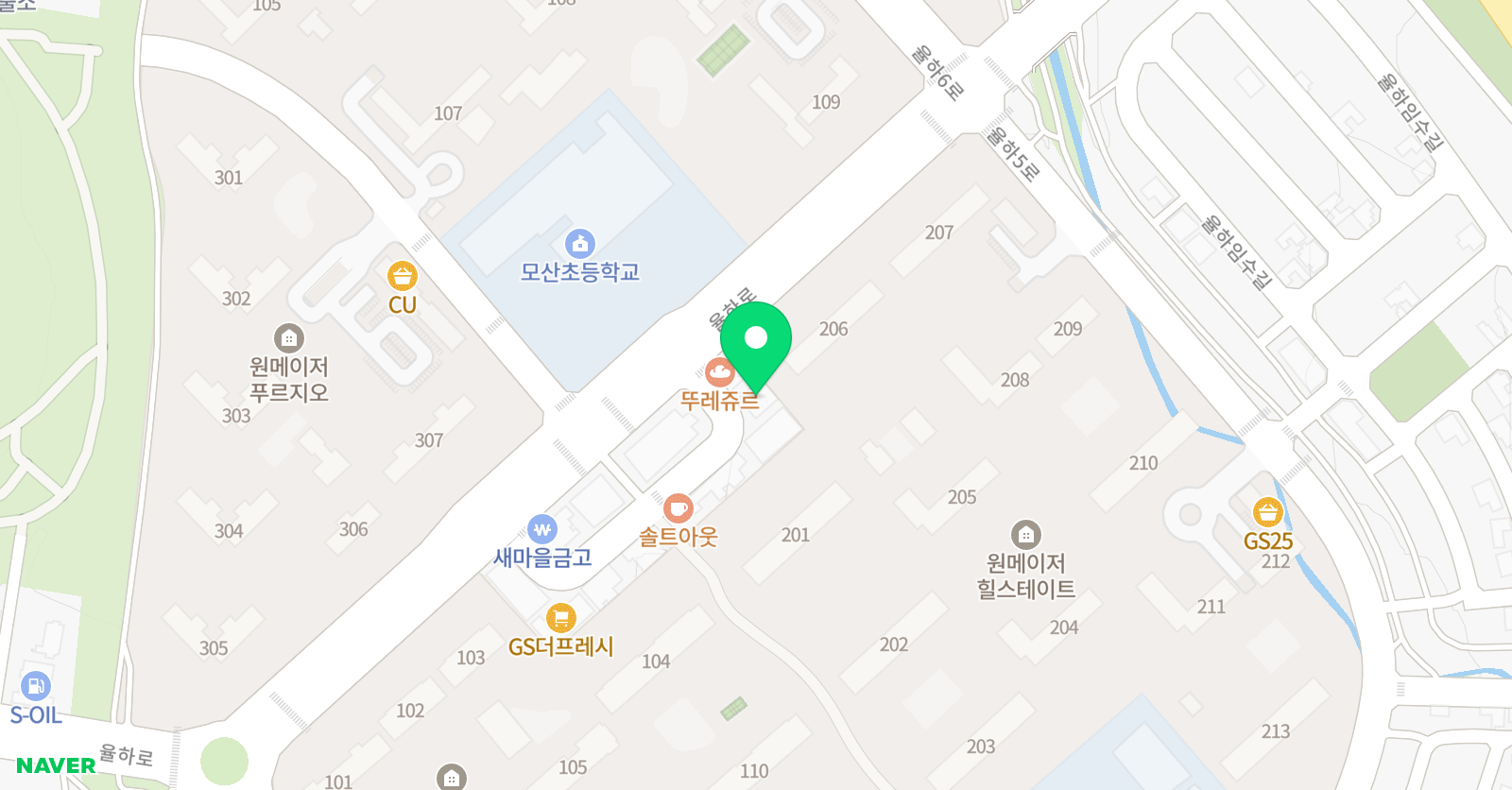 성채윤 어학원 브릿지관 위치