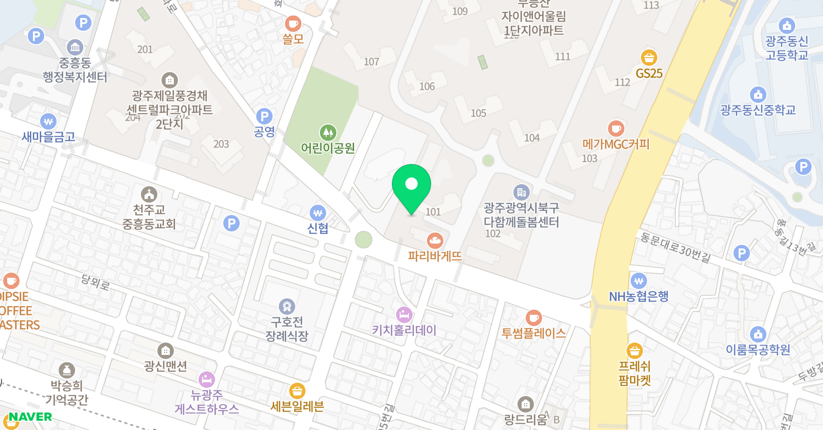 스마트해법 영어 무등산자이점 위치