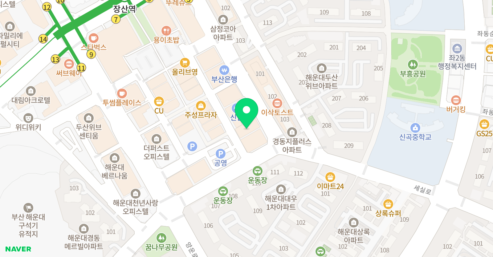 리드 영어수학학원 위치
