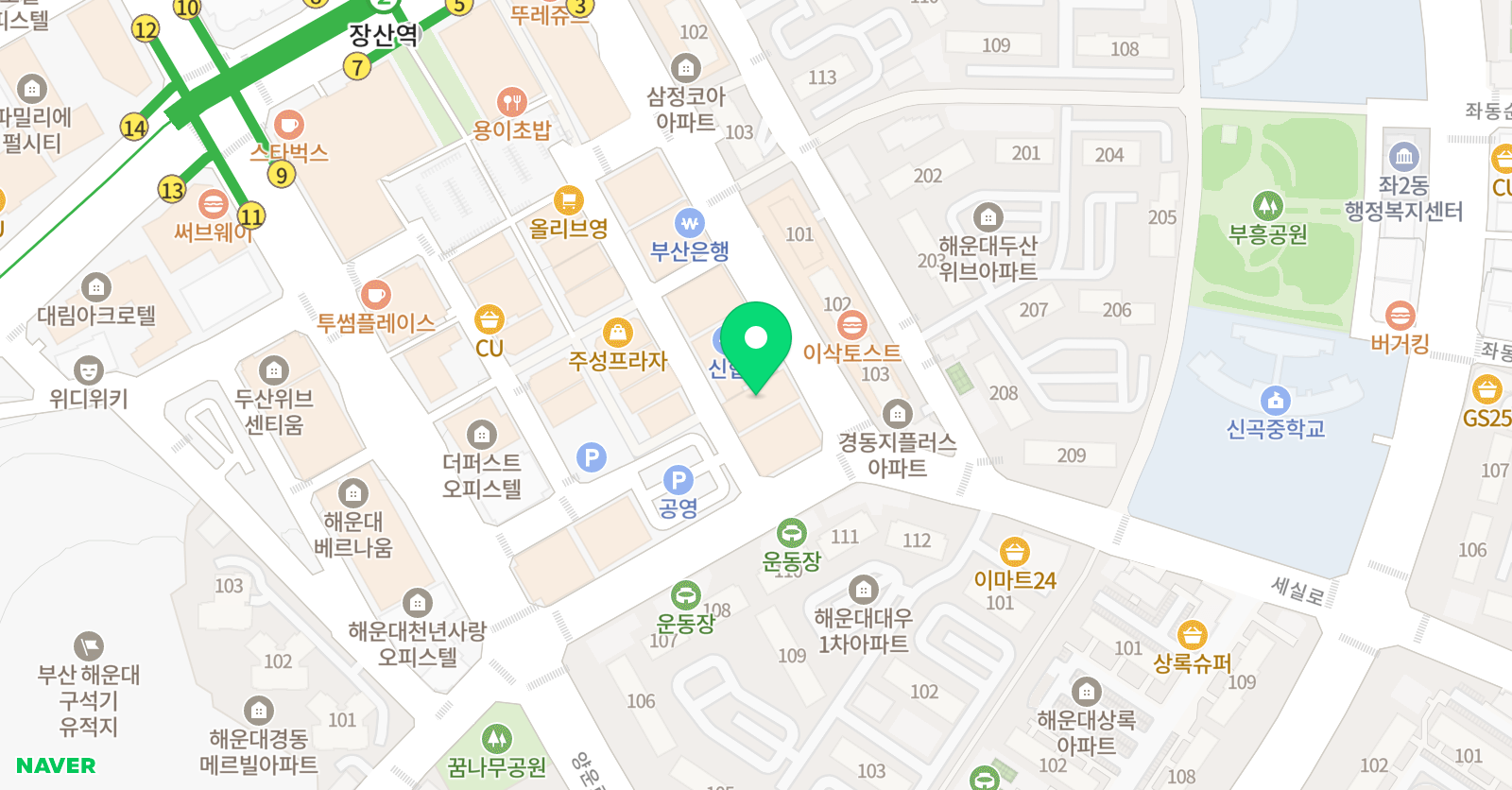 비욘드잉글리쉬 해운대캠퍼스 위치