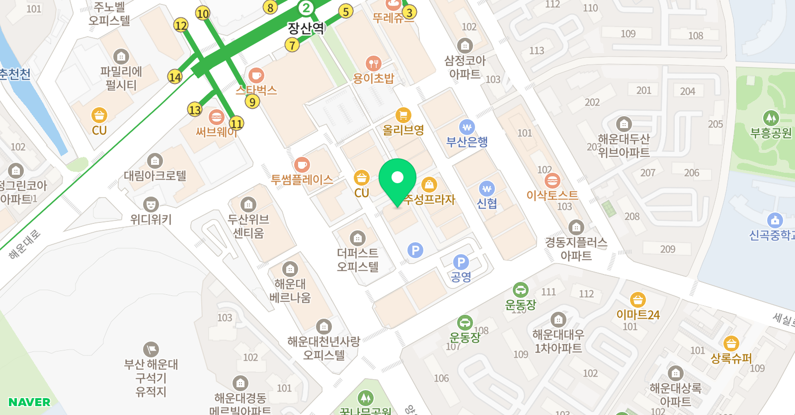클라이 영어시너지학원 위치