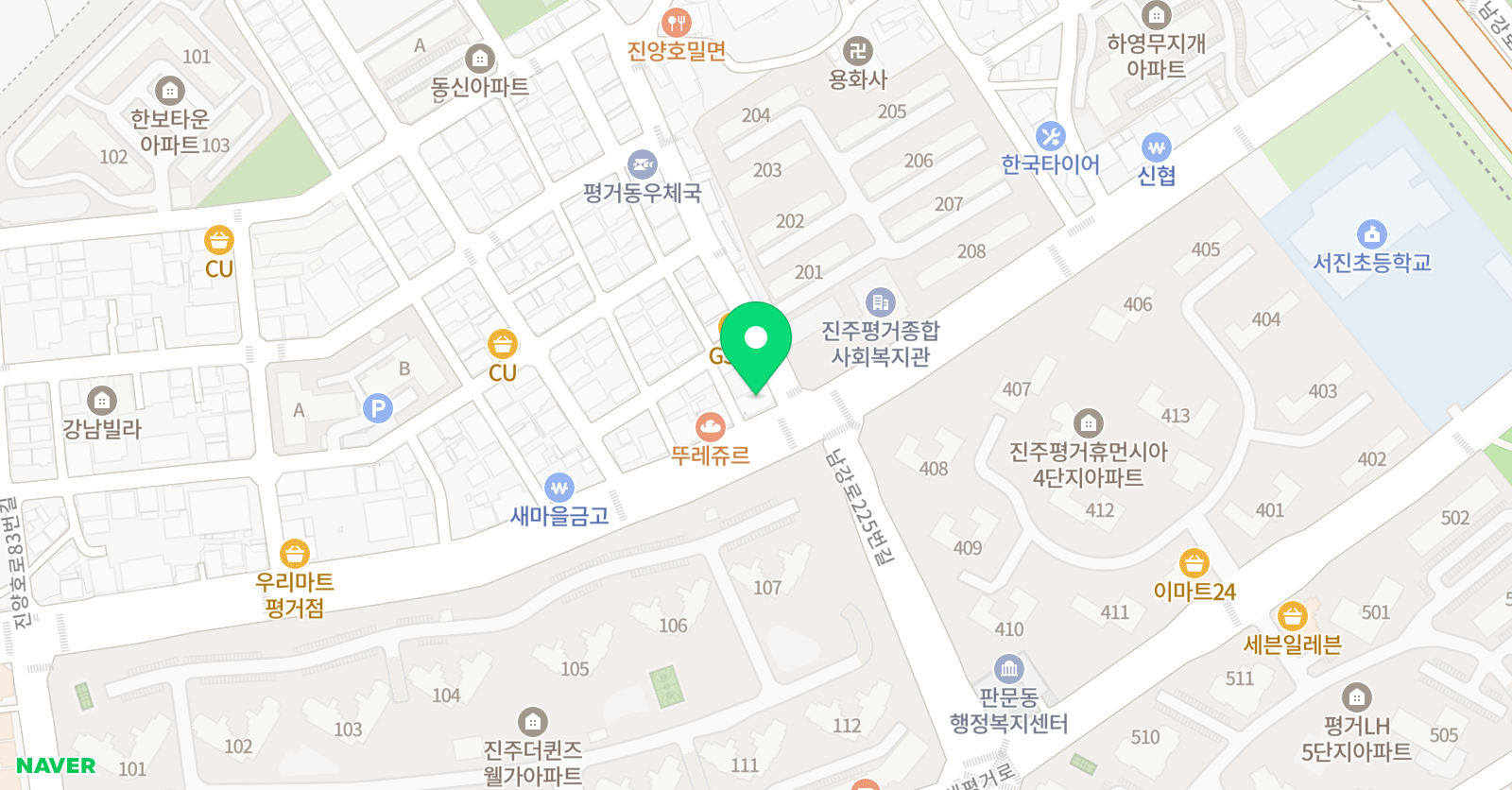 파머스 영어준 수학학원 위치