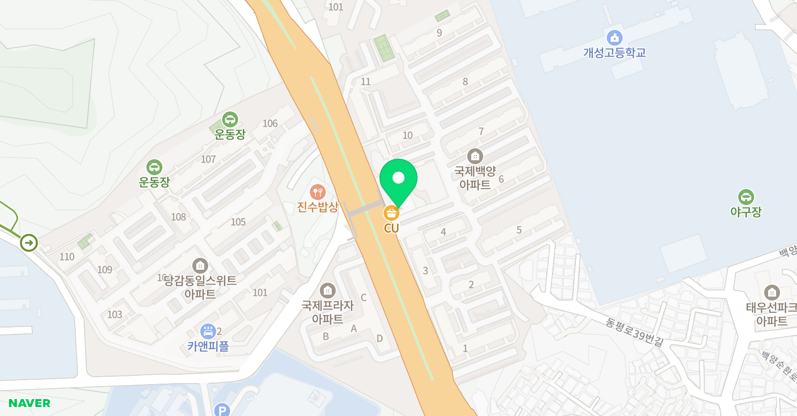 비욘드잉글리쉬 당감캠퍼스 어학원 위치