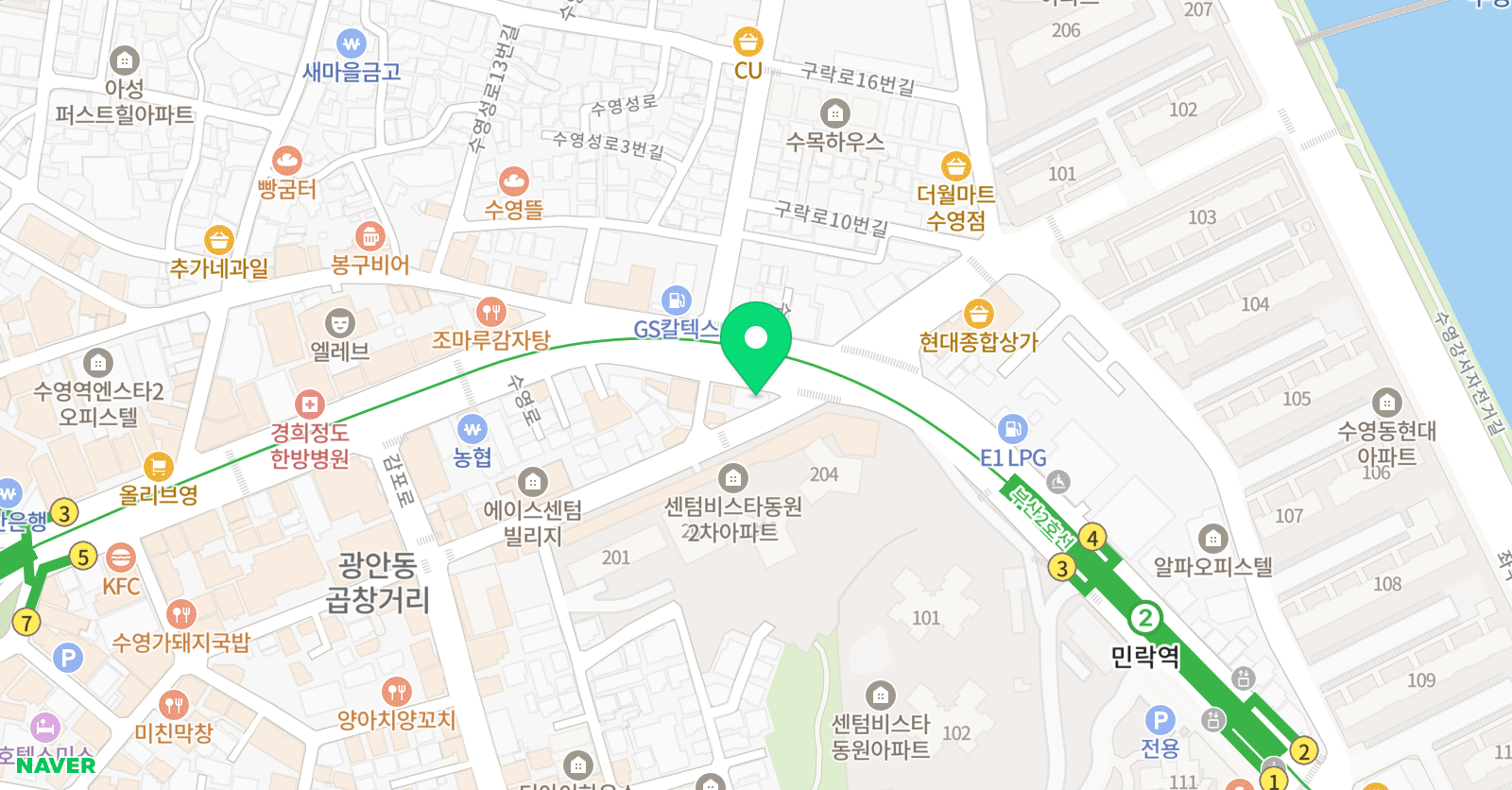 강민정 무용학원 위치