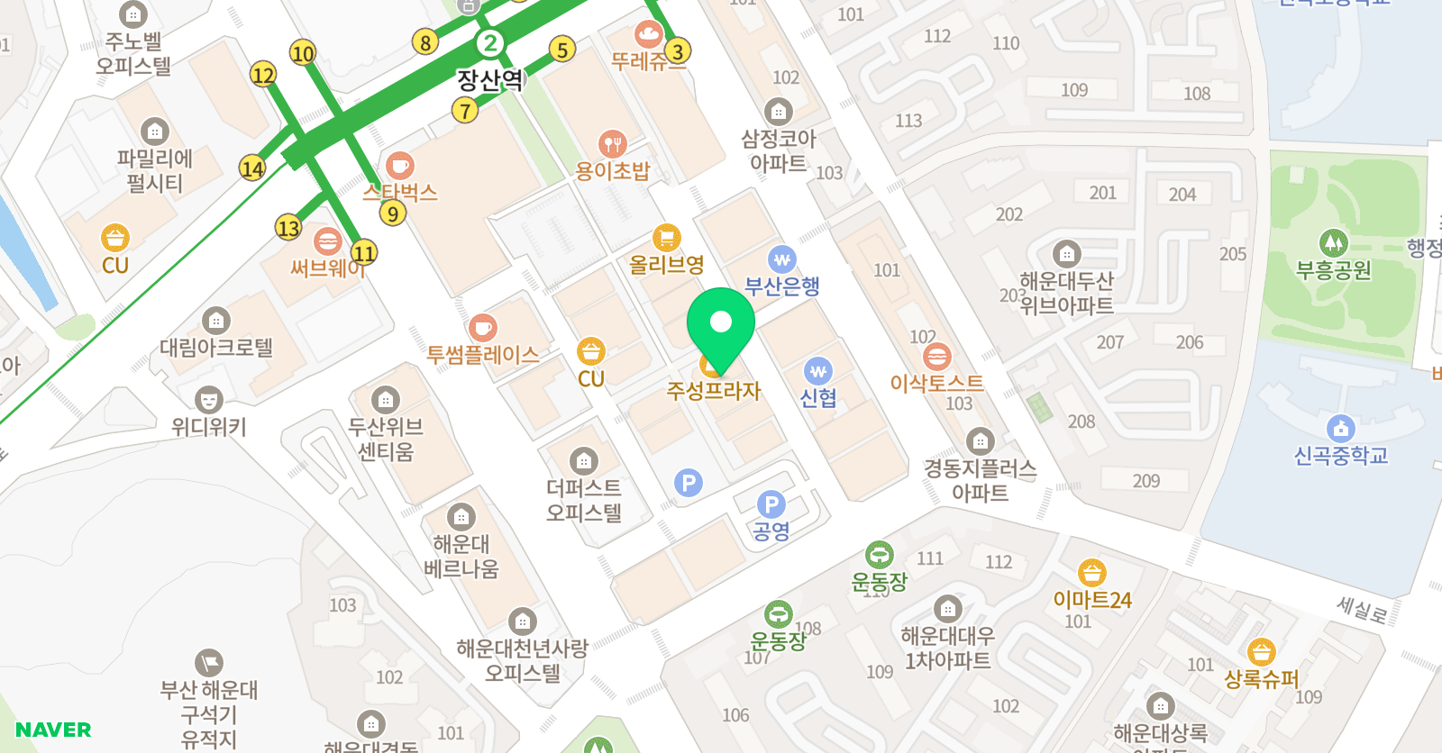 스마트해법 수학 부산남부지사 위치