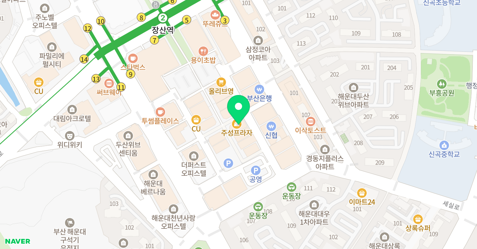 포텐 수학학원 위치
