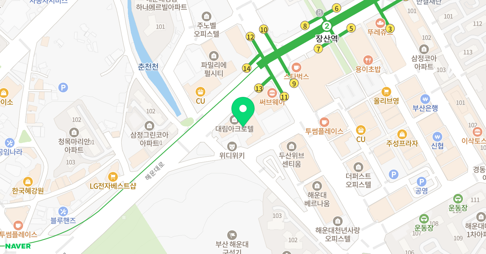 송쌤공부방 위치