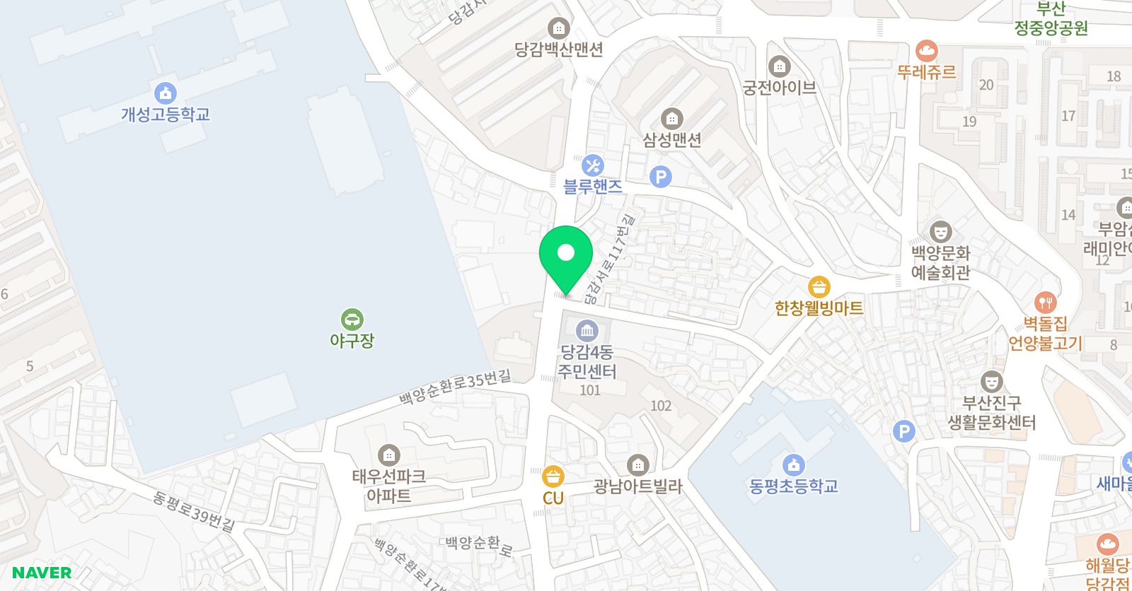 굿프렌즈 스포츠센터 위치