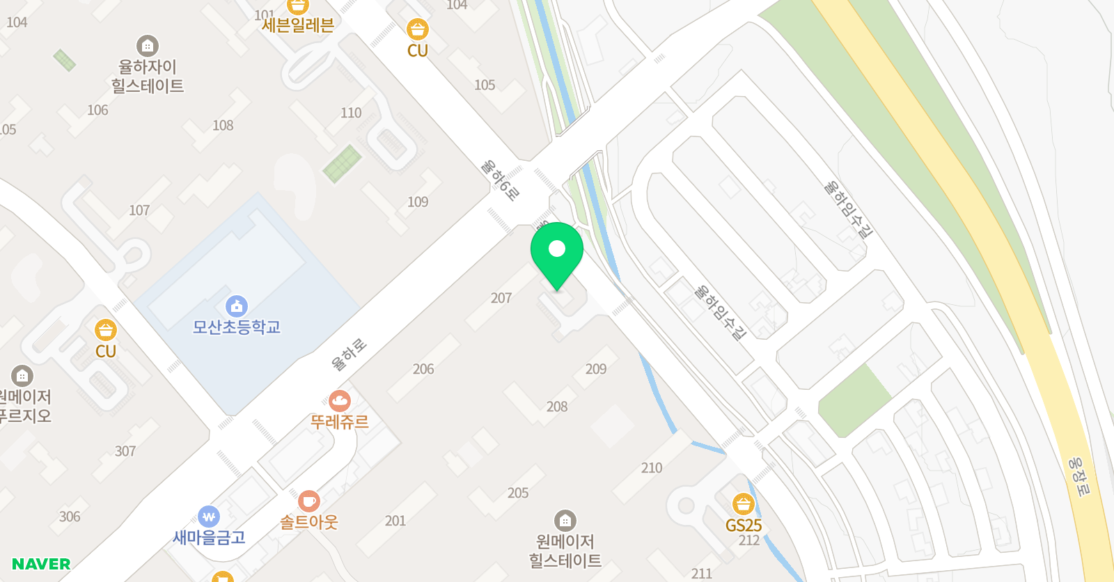 책통클럽 율하2지구센터 위치