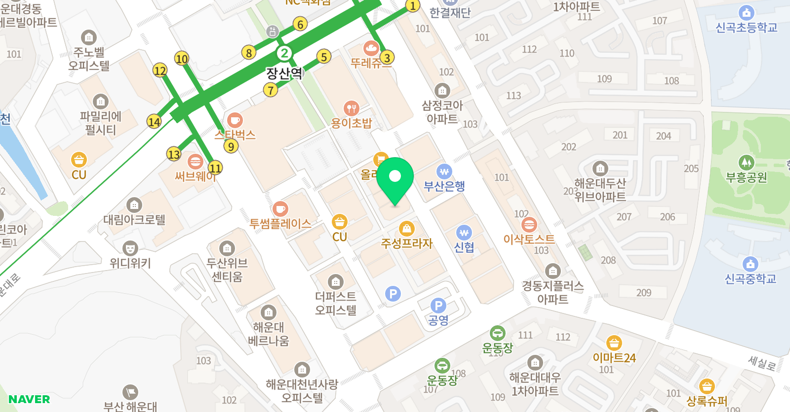 위드 수학학원 위치