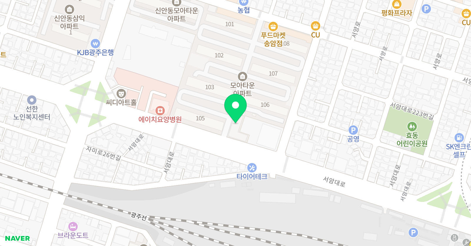 예일 학원 위치