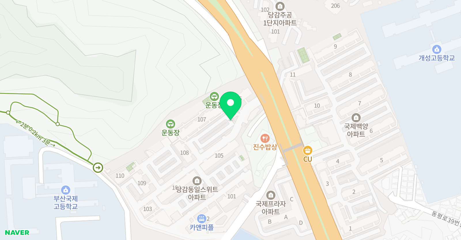 뮤즈앤피아노 음악교습소 위치
