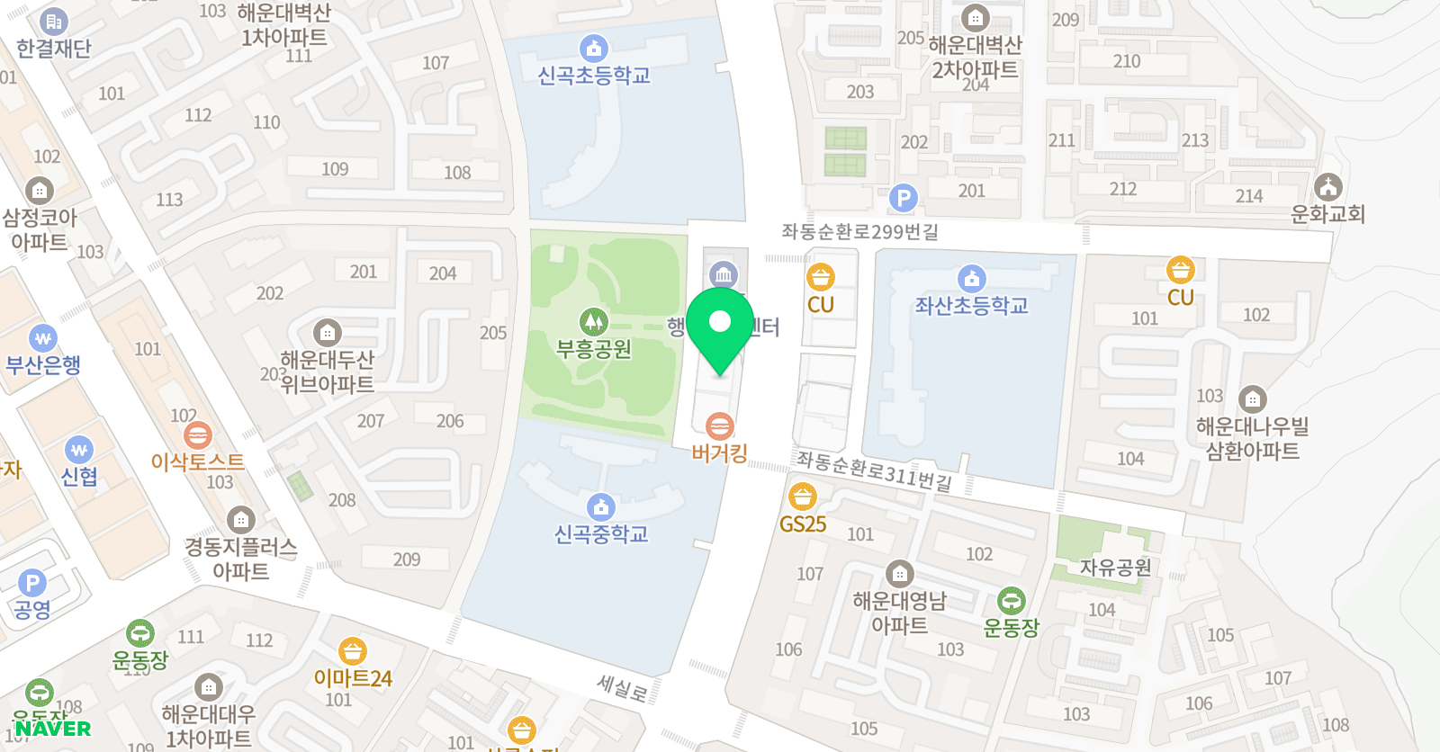 리즈 영어학원 위치