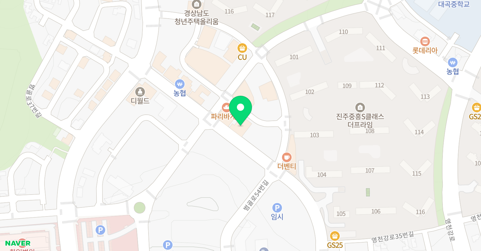 혁신바둑학원 위치