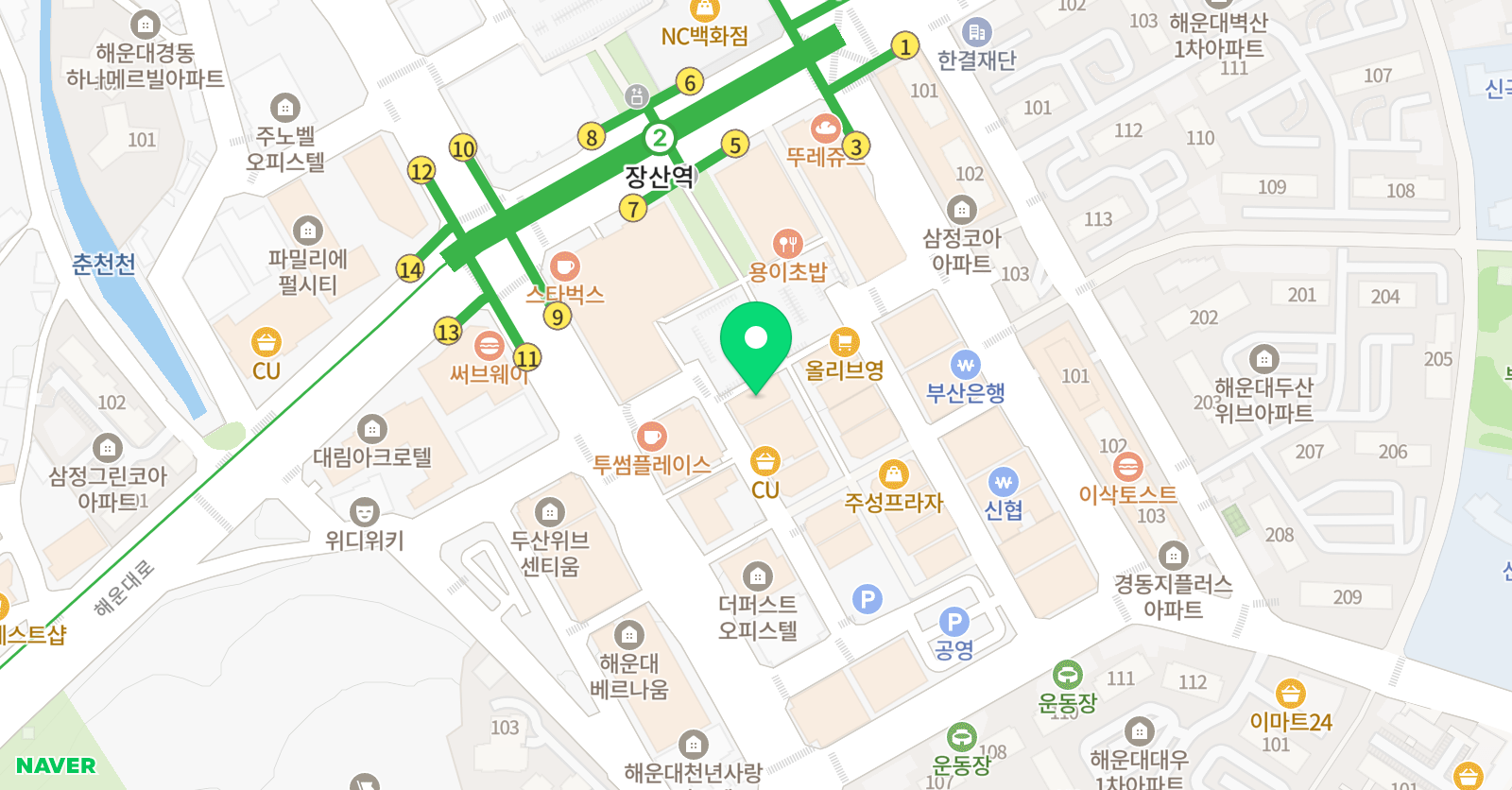 대경당 영수전문학원 위치