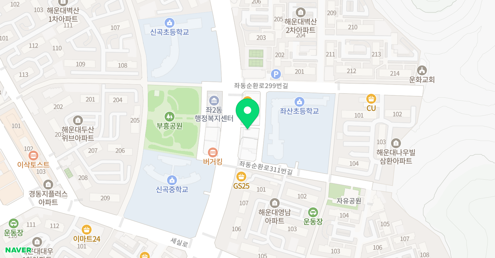 디어윤 음악학원 위치