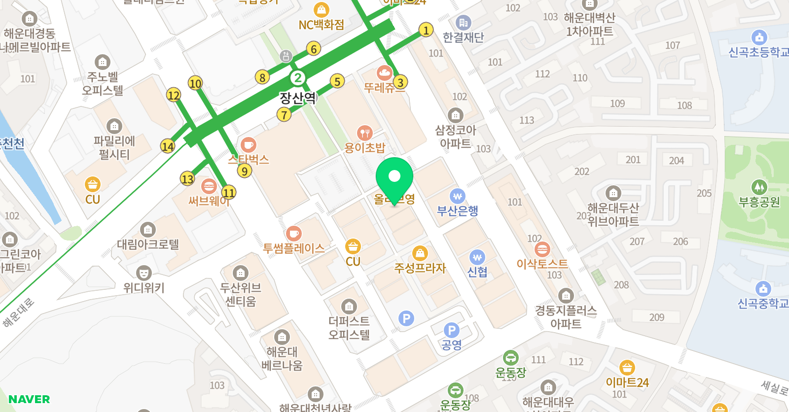 에이드관리형스터디카페 위치