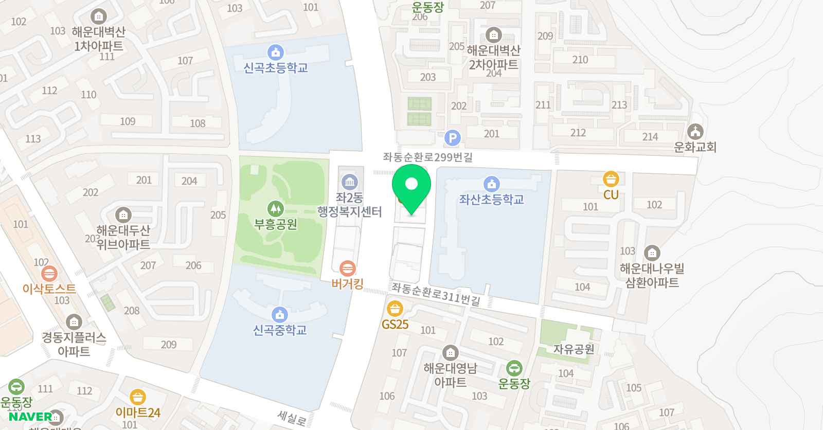놀작마이 아트 상상톡톡 미술학원 위치