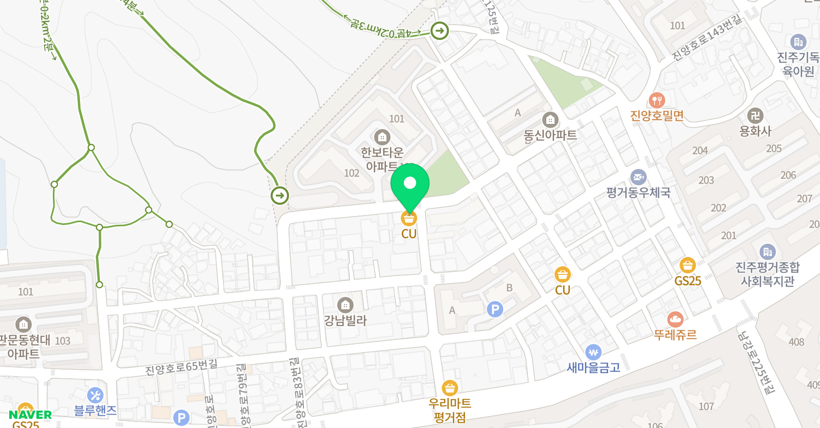 소리숲 음악학원 위치