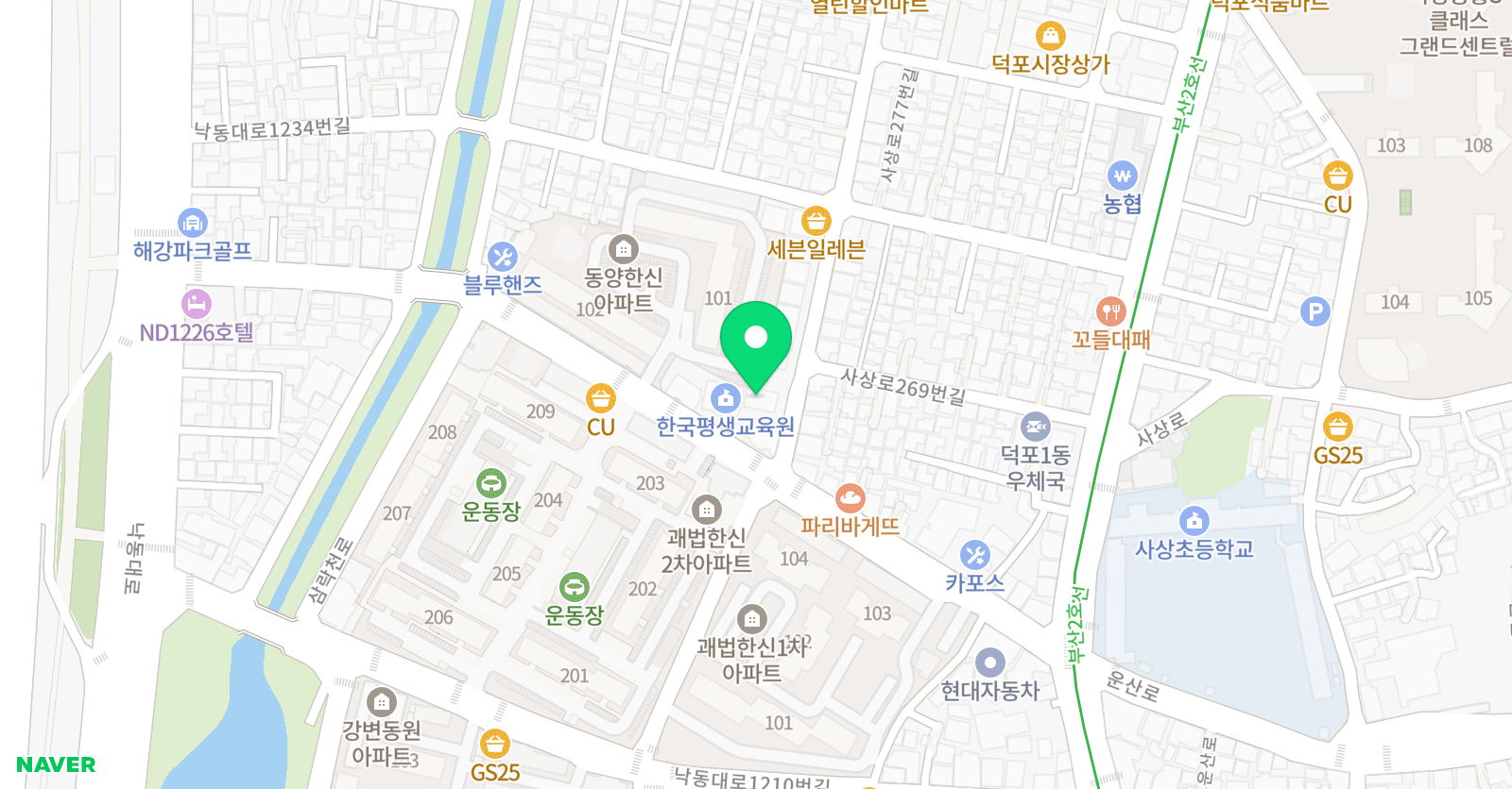 참 진학원 위치