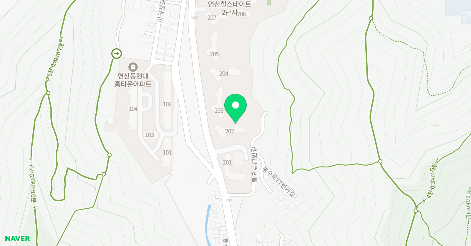 뮤엠 영어 연산힐스테이트NEST 위치