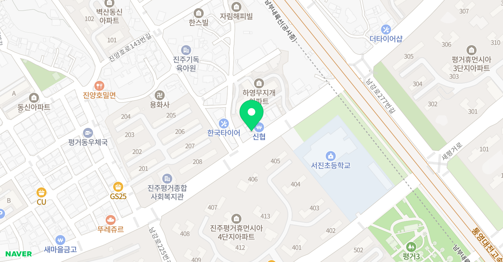 유일 수학국어학원 위치
