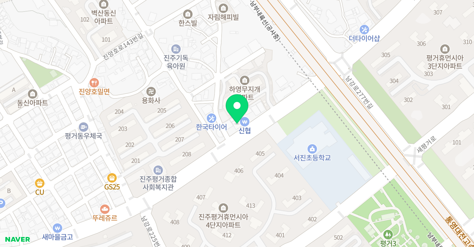 놀작마이아트 미술교습소 안녕아르떼키즈센터 위치